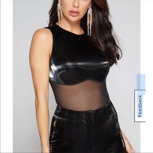 Myera Liquid Vinyl Bodysuit
